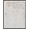 41208 Lettre LAC Allemagne Deutschland Hamburg Tour-T Givet CPR3 1844 cette herault France marque d'entree Vorlaufer