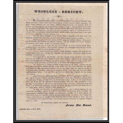 41210 Lettre LAC Allemagne Deutschland Hamburg prusse forbach CPR4 1843 cette herault France marque d'entree Vorlaufer