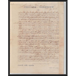 41210 Lettre LAC Allemagne Deutschland Hamburg prusse forbach CPR4 1843 cette herault France marque d'entree Vorlaufer