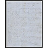 41221 Lettre LAC Allemagne Deutschland Hamburg Tour-T strasbourg 1847 cette France marque d'entree Vorlaufer