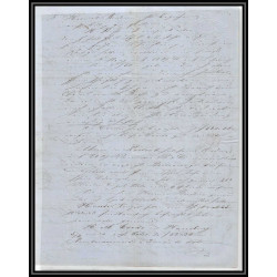 41221 Lettre LAC Allemagne Deutschland Hamburg Tour-T strasbourg 1847 cette France marque d'entree Vorlaufer