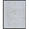 41221 Lettre LAC Allemagne Deutschland Hamburg Tour-T strasbourg 1847 cette France marque d'entree Vorlaufer