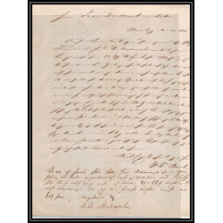 41226 Lettre LAC Allemagne Deutschland Hamburg Tour-T strasbourg 1847 cette France marque d'entree Vorlaufer