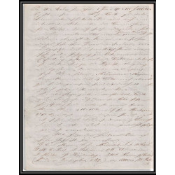 41227 Lettre LAC Allemagne Deutschland Hamburg Tour-T strasbourg 1845 cette France marque d'entree Vorlaufer
