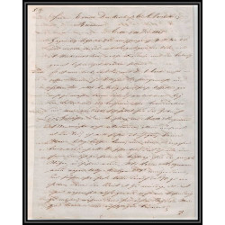 41263 Lettre LAC Allemagne Deutschland Bremen 1845 cette herault France marque d'entree Vorlaufer