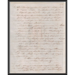 41263 Lettre LAC Allemagne Deutschland Bremen 1845 cette herault France marque d'entree Vorlaufer