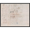 41263 Lettre LAC Allemagne Deutschland Bremen 1845 cette herault France marque d'entree Vorlaufer