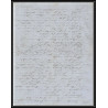 41264 Lettre LAC Allemagne Deutschland Bremen Tour-T VALENCIENNES CPR3 1847 cette herault France marque d'entree