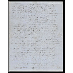 41264 Lettre LAC Allemagne Deutschland Bremen Tour-T VALENCIENNES CPR3 1847 cette herault France marque d'entree
