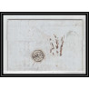 41283 Lettre LAC Allemagne Deutschland Bremen Tour-T VALENCIENNES CPR3 1848 cette herault France marque d'entree