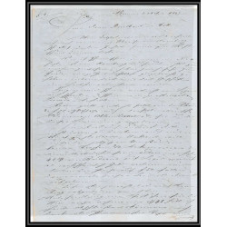 41284 Lettre LAC Allemagne Deutschland Bremen Tour-T VALENCIENNES CPR3 1847 cette herault France marque d'entree