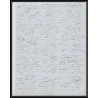 41284 Lettre LAC Allemagne Deutschland Bremen Tour-T VALENCIENNES CPR3 1847 cette herault France marque d'entree