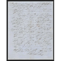 41285 Lettre LAC Allemagne Deutschland Bremen Tour-T VALENCIENNES CPR3 1847 cette ROUTE MOULINS France marque d'entree
