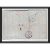 41286 Lettre LAC Allemagne Deutschland Bremen Tour-T VALENCIENNES CPR3 1846 cette route moulins France marque d'entree