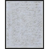 41294 Lettre LAC Allemagne Deutschland Bremen Tour-T VALENCIENNES CPR3 1847 cette herault France marque d'entree