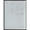 41311 Lettre LAC Allemagne Deutschland Crefeld prusse givet CPR2 1845 cette herault France marque d'entree Vorlaufer