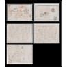 41320 Lettre LAC Allemagne Deutschland Mainz Tour-T strasbourg 1844 TTR2 cette herault France marque d'entree Vorlaufer
