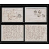 41323 Lettre LAC Allemagne Deutschland dusseldorf CPR2 1844 cette herault France marque d'entree