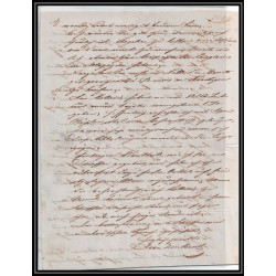 41323 Lettre LAC Allemagne Deutschland dusseldorf CPR2 1844 cette herault France marque d'entree