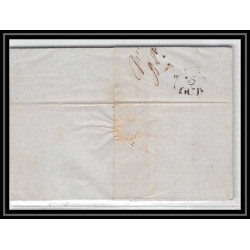 41326 Lettre LAC Allemagne Deutschland quackenbruck quakenbruck POUR HAMBURG 1848