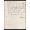 41336 Lettre LAC Allemagne Deutschland Varel Bremen Tour-T VALENCIENNES 1845 cette herault France marque d'entree