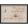 41337 Lettre LAC Allemagne Deutschland wismar Hamburg TTR4 1845 cette herault France marque d'entree Vorlaufer