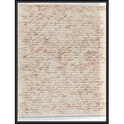 41337 Lettre LAC Allemagne Deutschland wismar Hamburg TTR4 1845 cette herault France marque d'entree Vorlaufer