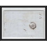 41345 Lettre LAC Allemagne Deutschland Oldenburg Bremen prusse VALENCIENNES 1848 cette herault France marque d'entree