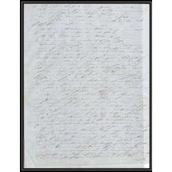 41347 Lettre LAC Allemagne Deutschland Oldenburg Bremen Tour-T strasbourg 1847 cette herault France marque d'entree