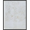 41347 Lettre LAC Allemagne Deutschland Oldenburg Bremen Tour-T strasbourg 1847 cette herault France marque d'entree