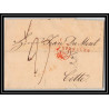41370 Lettre LSC Allemagne Deutschland Apenburg PAYS BAS PB4R 1848 cette herault France marque d'entree Vorlaufer