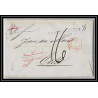 41377 Lettre LAC Allemagne Deutschland quackenbruck quakenbruck prusse VALENCIENNES 1849 cette France marque d'entree