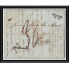 41383 Lettre LAC Allemagne Deutschland wismar Hamburg strasbourg TT 1847 cette herault France marque d'entree Vorlaufer