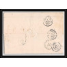 41385 Lettre LAC Allemagne Deutschland bremen th & tx Tour-T VALENCIENNES 1846 cette France marque d'entree Vorlaufer