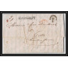 41392 Lettre LAC Allemagne Deutschland HANNOVRE TT Tour-T strasbourg 1842 cette herault France marque d'entree Vorlaufer