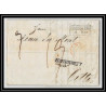 41393 Lettre LAC Allemagne Deutschland HANNOVRE TT Tour-T strasbourg 1843 cette herault France marque d'entree Vorlaufer