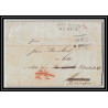 41404 Lettre LAC Allemagne Deutschland neuhaus HAMBURG POUR BREME 1843 Vorlaufer