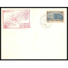 41450 N°424 PTT 1ére liaison aérienne de nuit PARIS/ PAU 1939 Poste aérienne airmail Lettre cover