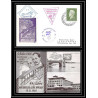 41649 Allemagne germany rfa vignette 5 JAHRE EAPC club europeen 1958 Aviation Poste aérienne airmail lettre cover