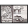 41649 Allemagne germany rfa vignette 5 JAHRE EAPC club europeen 1958 Aviation Poste aérienne airmail lettre cover