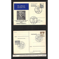 41650 zeppelin 1967 friedrichshaffen Allemagne (germany bund) Aviation PA Poste aérienne airmail entier stationery