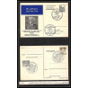 41650 zeppelin 1967 friedrichshaffen Allemagne (germany bund) Aviation PA Poste aérienne airmail entier stationery