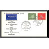 41651 Allemagne (germany bund) tag der aerophilatelie europa 1963 Aviation PA Poste aérienne airmail Lettre cover