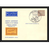41664 zeppelin luftschiff 1953 Privat-Postkarte Allemagne (germany) Aviation PA Poste aérienne airmail Entier Stationery