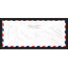 41744 air france 1965 vignette salvador Costa Rica Aviation PA Poste aérienne airmail Lettre cover