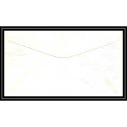 41746 usa dayton 1953 USA Bloc 4 golden of Aviation PA Poste aérienne airmail Lettre cover