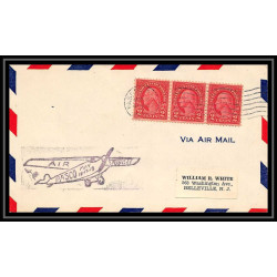 41749 pasco air jubilee 1941 USA Aviation PA Poste aérienne airmail Lettre cover