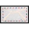 41752 RAR rocket post 1961 first missile mail USA Aviation Signé (signed) Poste aérienne airmail Lettre cover