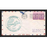 0844 lettre USA Aviation premier vol (Airmail cover first flight Luftpost 1941 Missoula airport dedication Montana