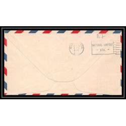 0847a lettre USA Aviation premier vol Airmail cover first flight aeroplane 1948 30th anniversary us air mail 